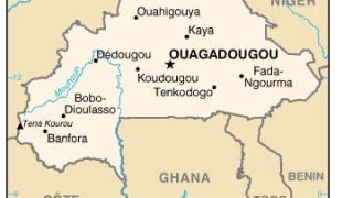 Χάρτης της Μπουρκίνα Φάσο - η Ουαγκαντουγκού πρώτο τραπέζι πίστα (από poniroskylo, 13/03/09)