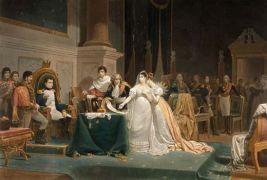 Η τύπισσα δεξιά, είναι μια άλλη Ιωσηφίνα. Η γυναίκα του Ναπολέοντα. Στη φωτό παίρνει το διαζύγιο της. (από GATZMAN, 23/04/09)