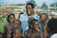 Αμίν Νταντά, παλιός πρόεδρος της Ουγκάντα (από GATZMAN, 18/05/09)
