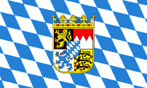 Η σημαία του κρατιδίου της Βαυαρίας (από allivegp, 15/08/09)