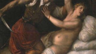 Ο βιασμός της Λουκρητίας από τον Tiziano Vecellio. (από Khan, 15/10/09)