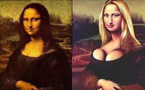 Mona Lisa πριν και μετά από Tom Pousti (από Khan, 03/12/12)
