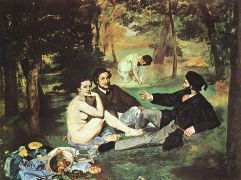 "Le dejeuner sur l\'herbe" του Edouard Manet: ατενσιονχοριλίκι before it was cool. (από Khan, 07/12/13)
