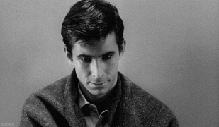 (GIF) “A boy’s best friend is his mother.” Psycho (1960)